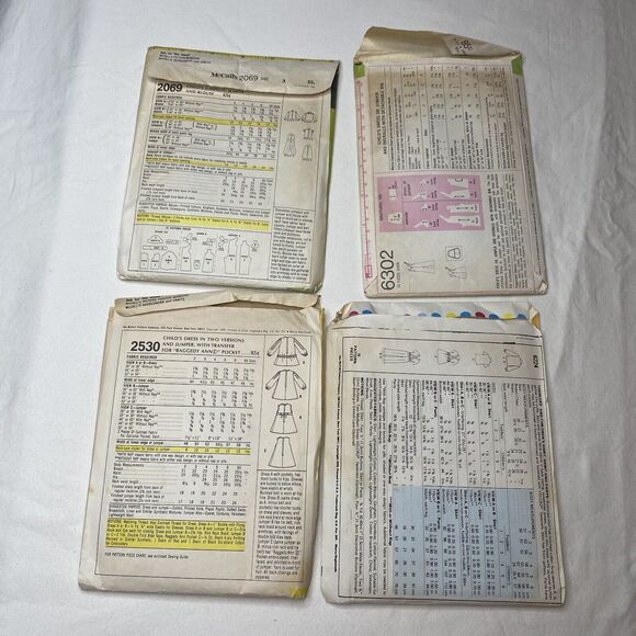 McCall’s And Simplicity Vintage Children’s Sewing Patterns 1970s 1960s - Picture 6 of 7